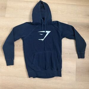 SHARKHEAD INFILL HOODIE Navy Blue Mens XS